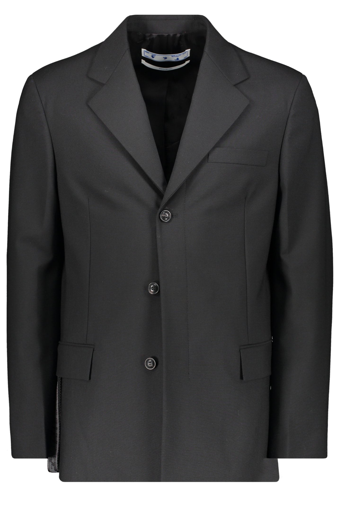 Off-White Single-breasted Three-button Jacket
