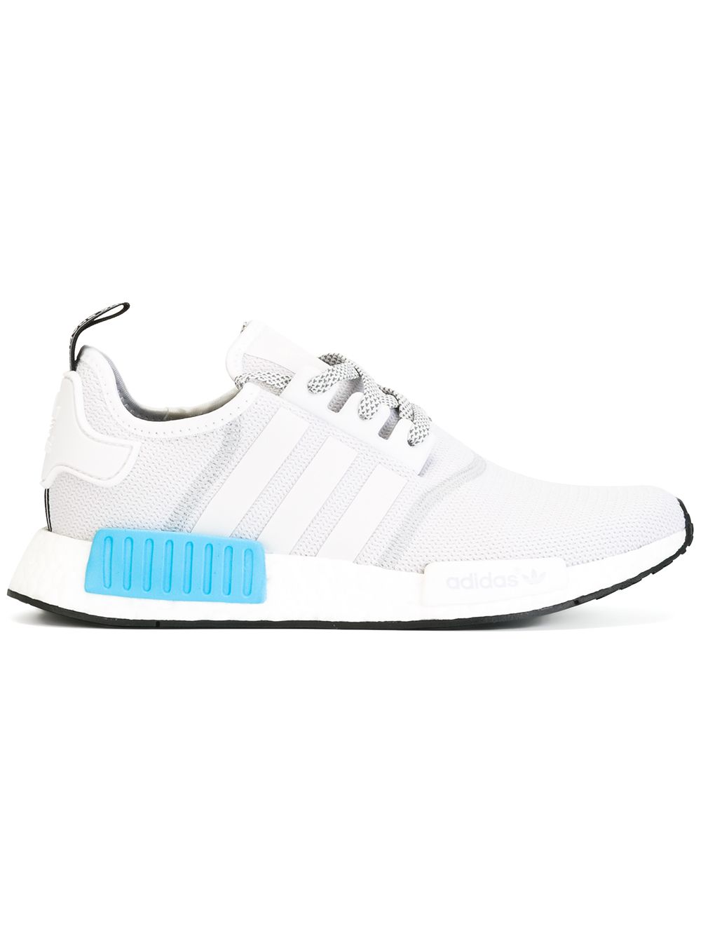 adidas NMD R1 Primeknit运动鞋 - 白色
