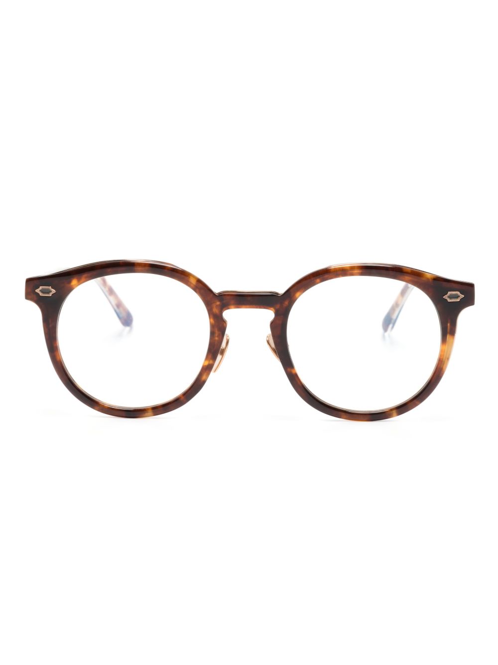 Leisure Society Cortina 圆框太阳眼镜 - 褐色