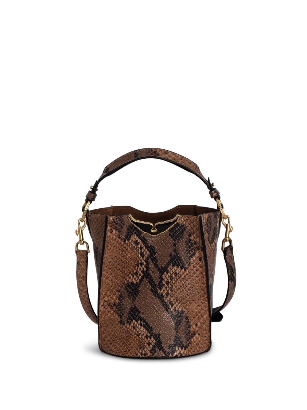 Zadig&Voltaire Borderline 水桶包 - 褐色