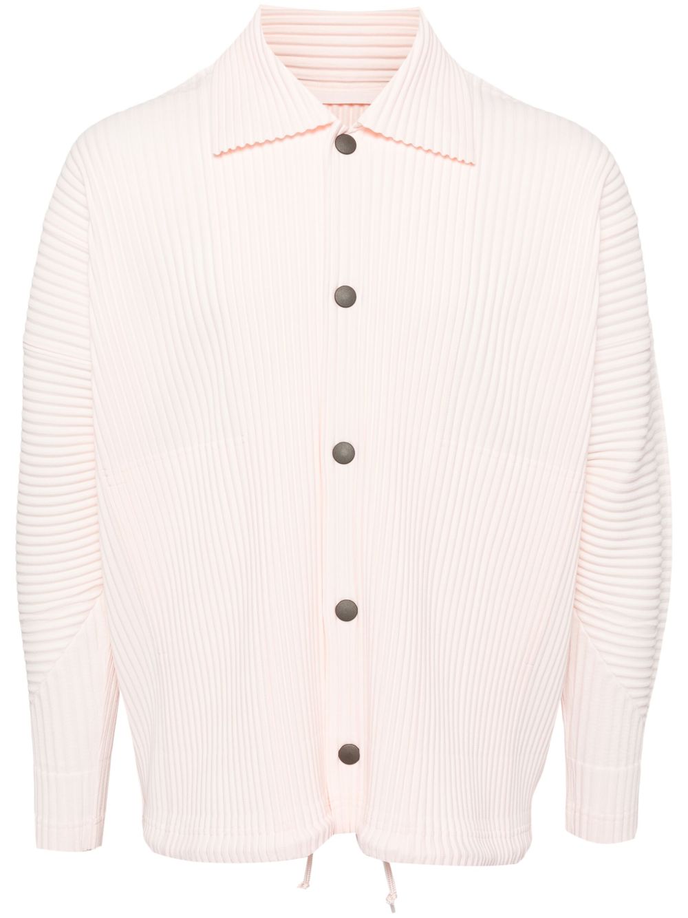 Homme Plissé Issey Miyake August 褶饰衬衫 - 粉色