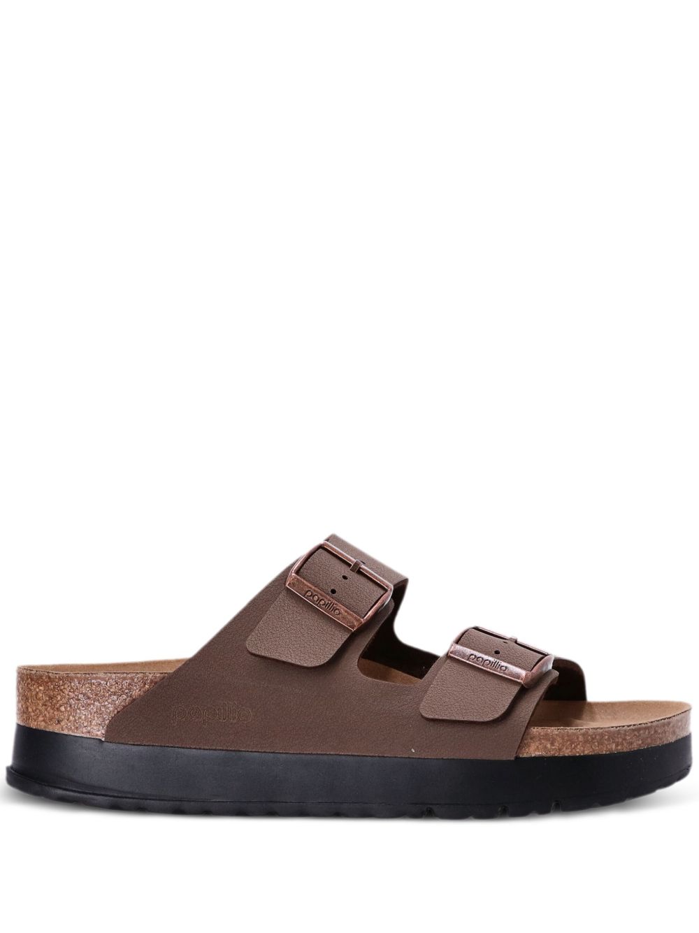 Birkenstock Arizona 厚底凉鞋 - 褐色