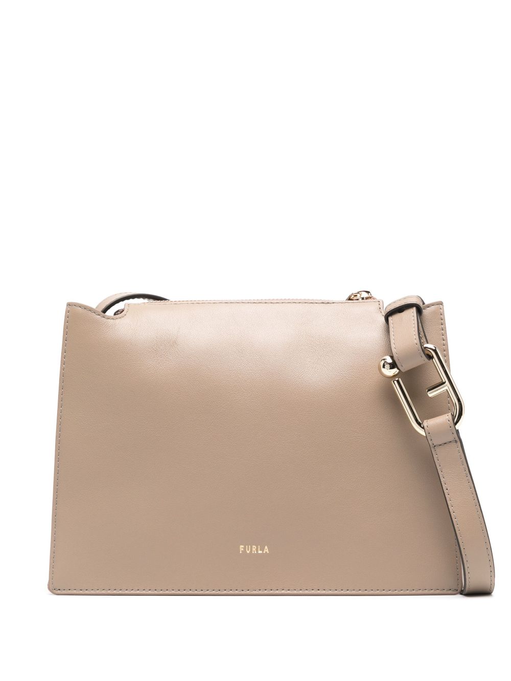 Furla Nuvola 斜挎包 - 褐色