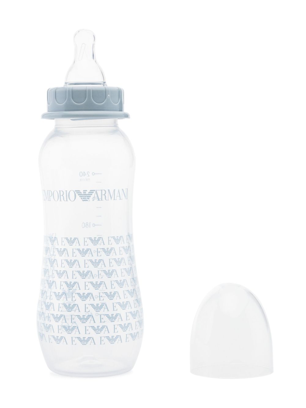 Emporio Armani Kids logo印花奶瓶 - 蓝色