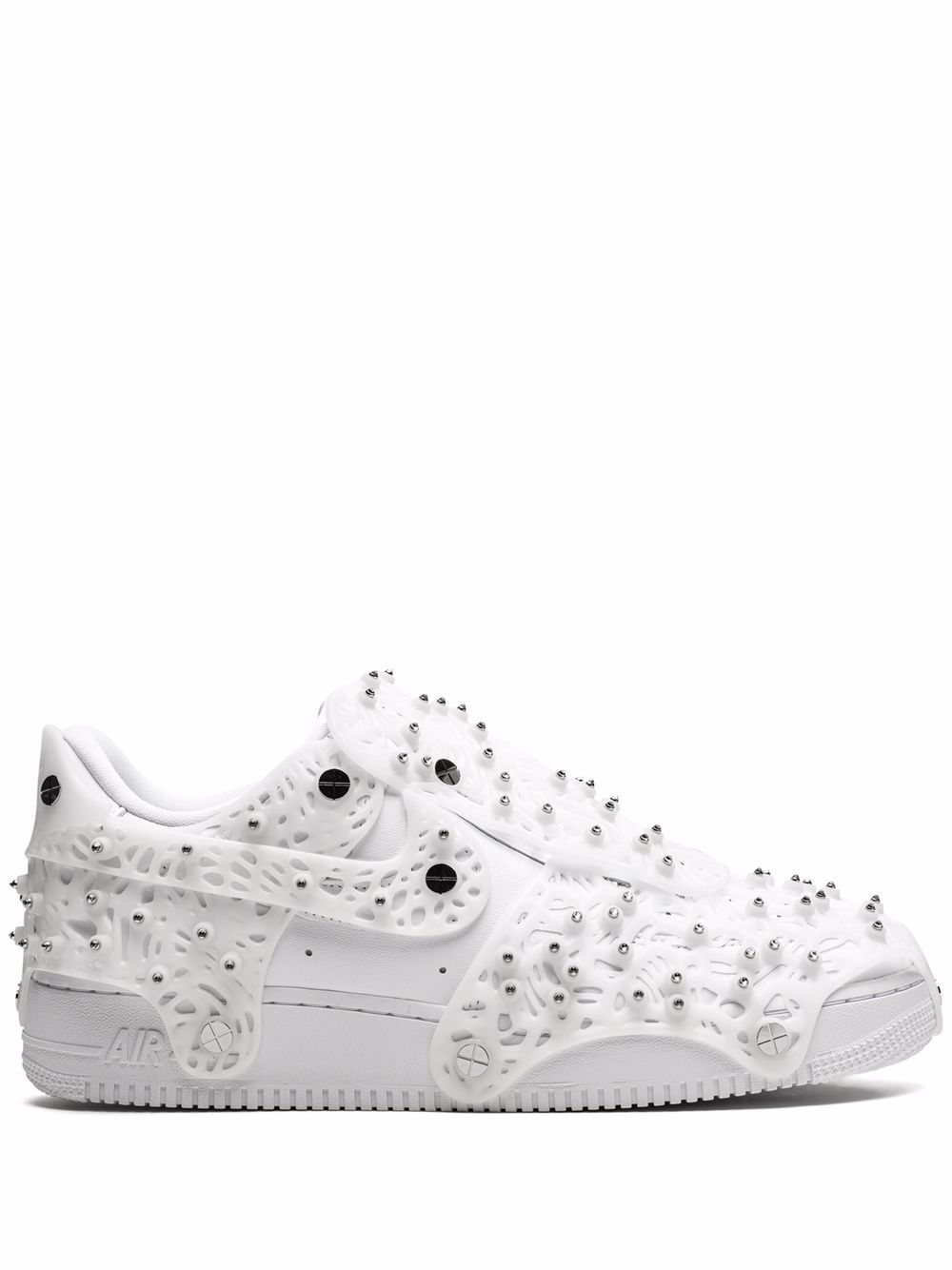 Nike x Swarovski Air Force 1 低帮运动鞋 - 白色
