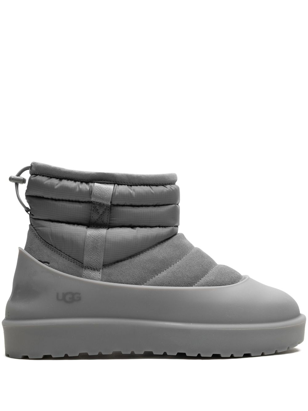 UGG Classic Mini Metal Grey 套穿式防水靴 - 灰色