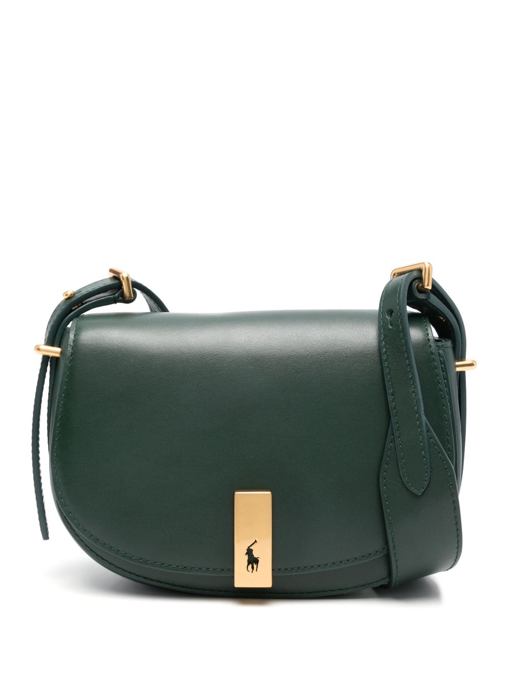 Polo Ralph Lauren Saddle Polo ID 迷你斜挎包 - 绿色