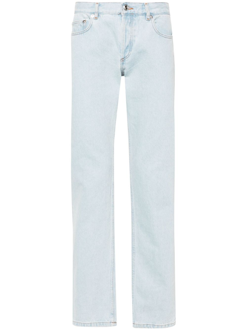 A.P.C. New Standard 中腰直筒牛仔裤 - 蓝色