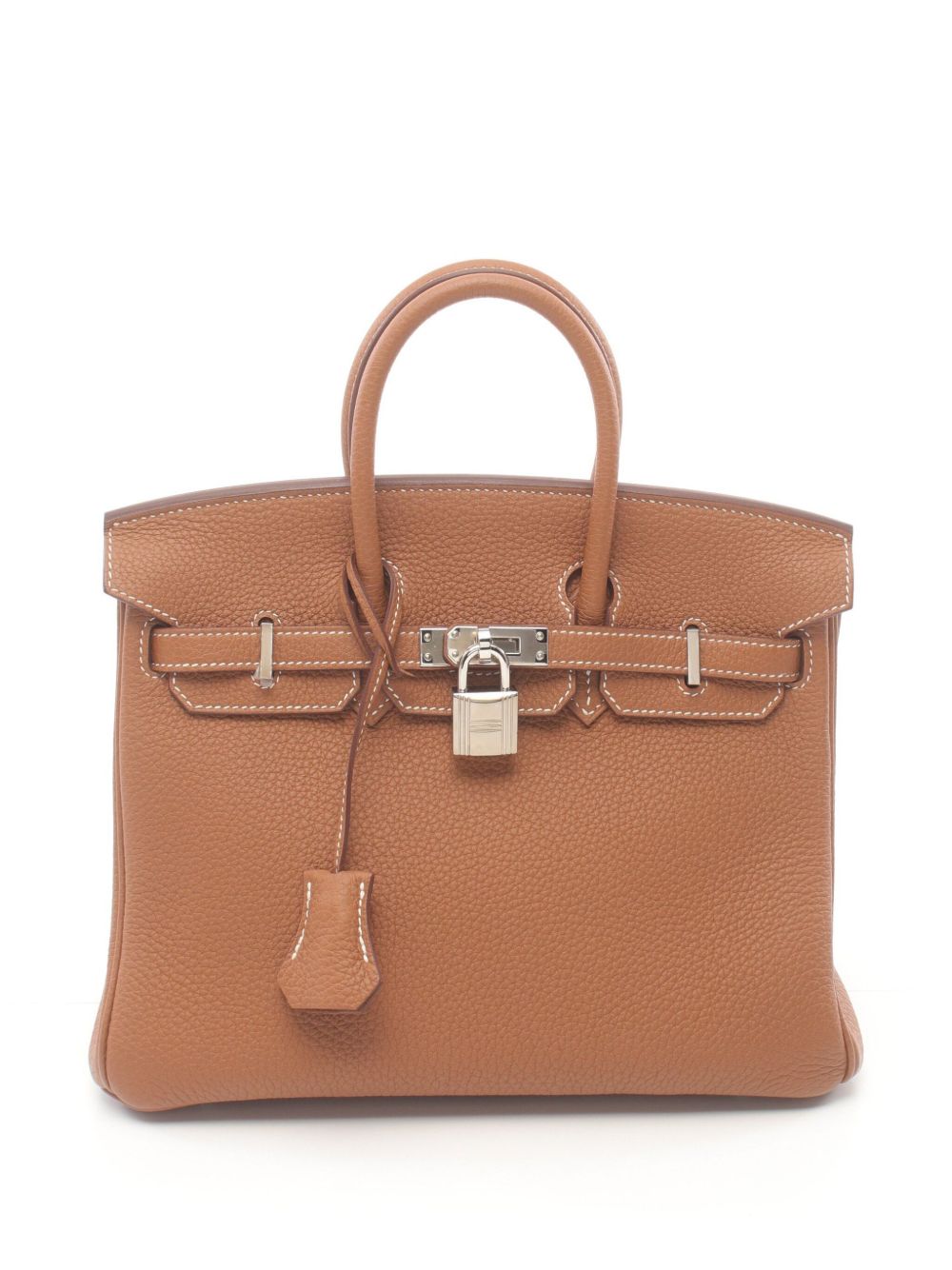 Hermès Pre-Owned Birkin 25 手提包（2021年典藏款） - 褐色