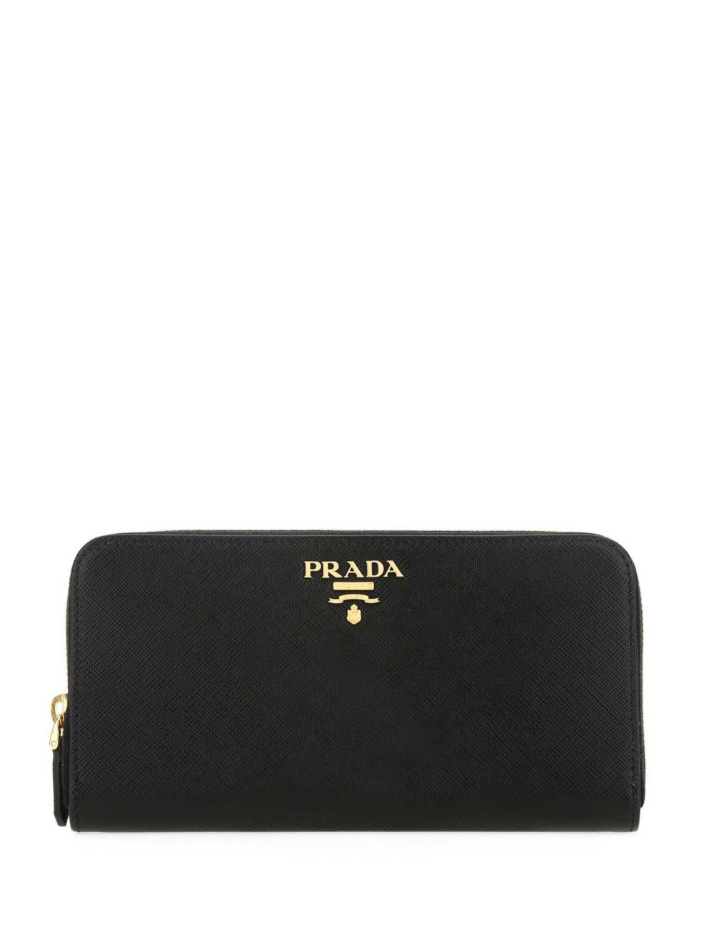 Prada 普拉达 拉链长款钱包 - 黑色