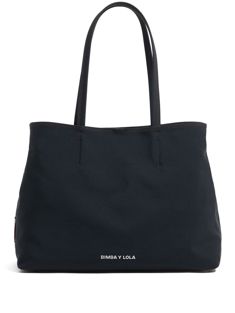 Bimba y Lola Gabardine Chihuahua 大号手提包 - 灰色