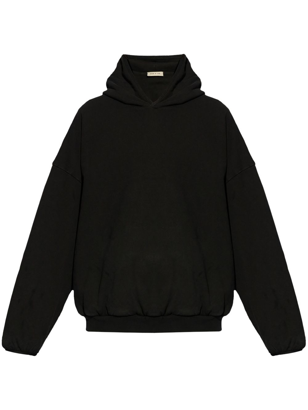Fear Of God 长袖棉连帽衫 - 黑色