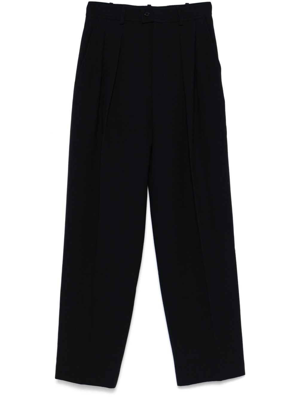 Saint Laurent Pre-Owned 经典西裤（1980年代典藏款） - 蓝色