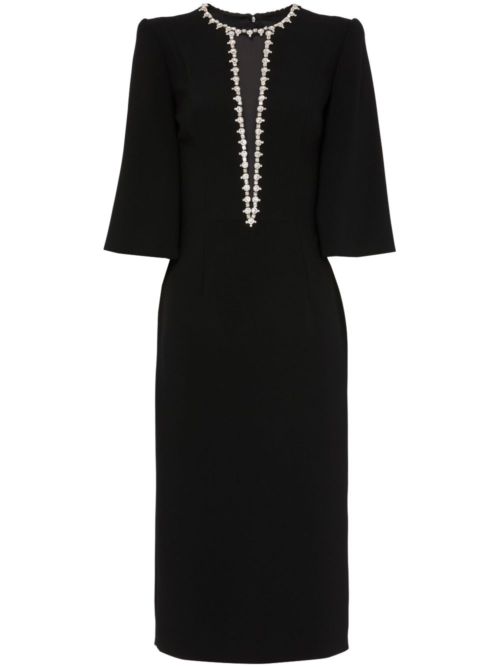 Jenny Packham Grace 连衣裙 - 黑色