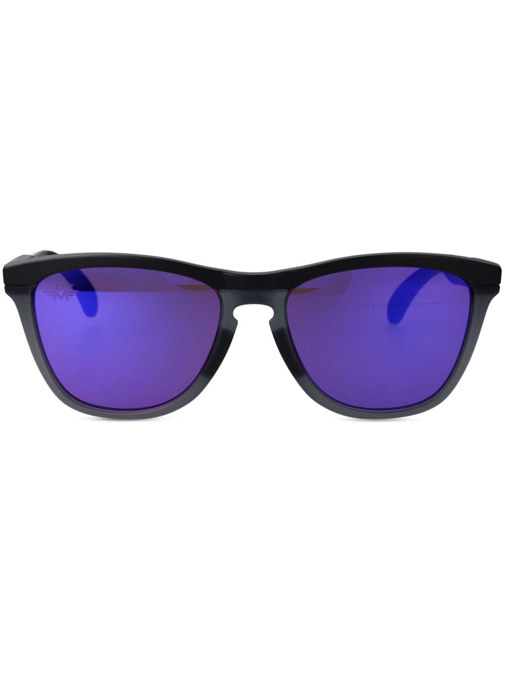 Oakley 圆框太阳眼镜 - 黑色