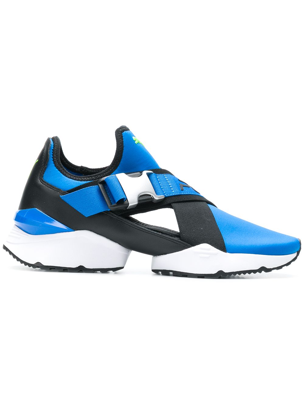 PUMA Muse cut-out sneakers - 蓝色