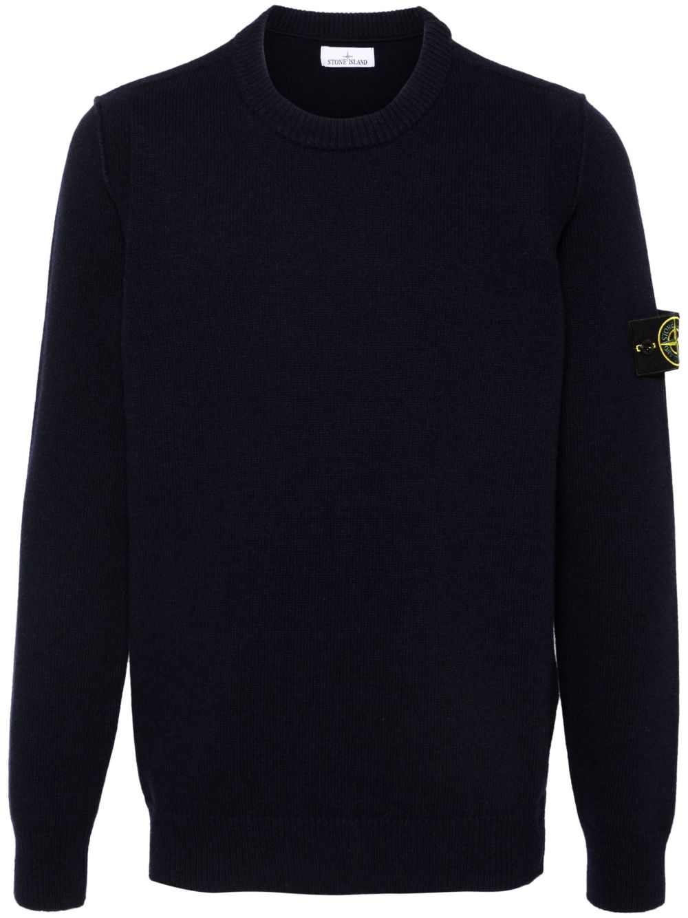 Stone Island 罗盘徽章毛衣 - 蓝色