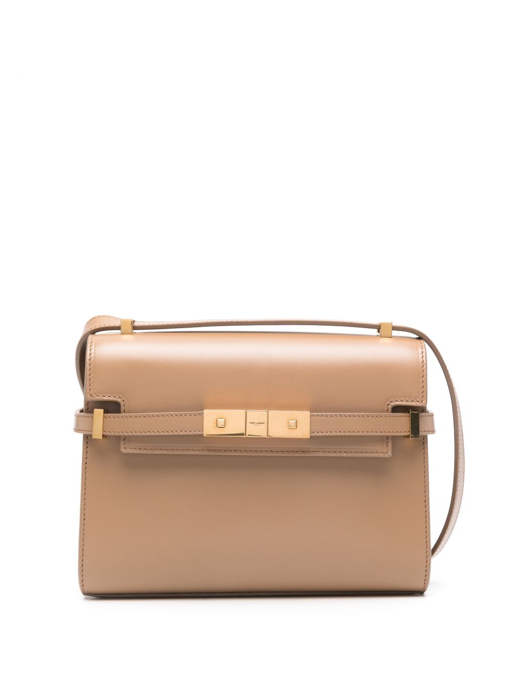 Saint Laurent Manhattam In Box 迷你斜挎包 - 褐色