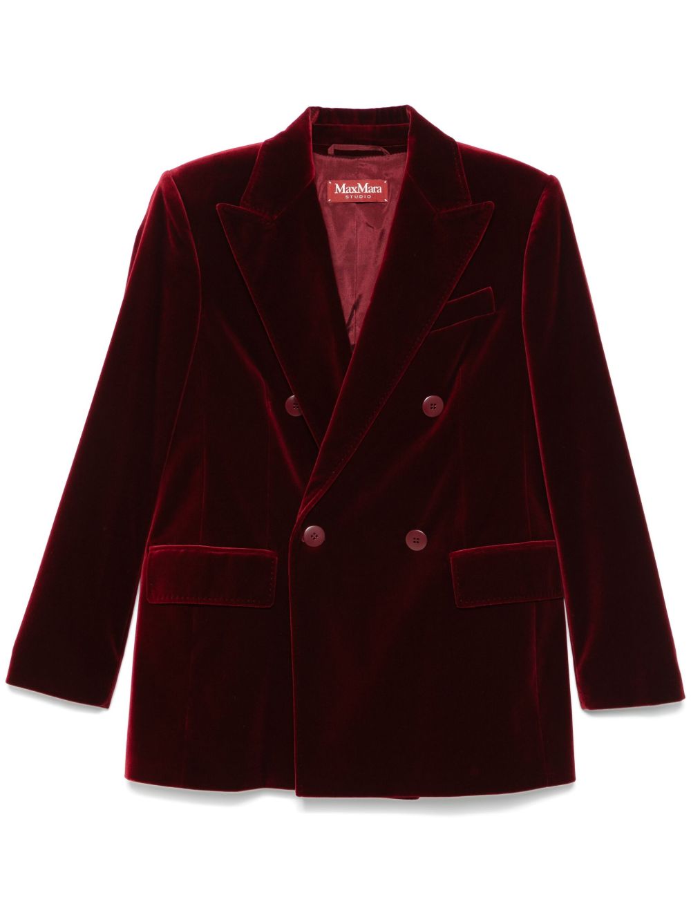 Max Mara Digione 西装夹克 - 红色