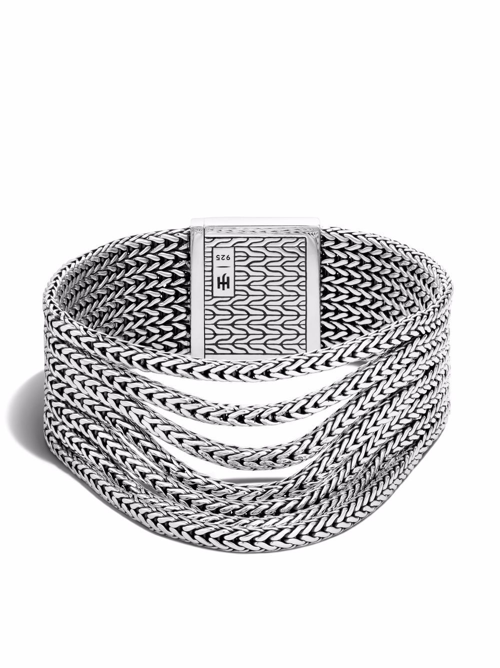 John Hardy Classic Chain 多链手链 - 银色