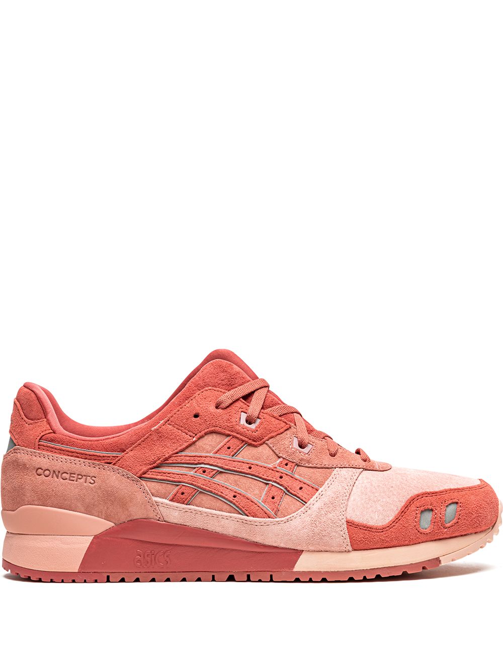 ASICS x Concepts Gel-Lyte III 低帮运动鞋 - 红色