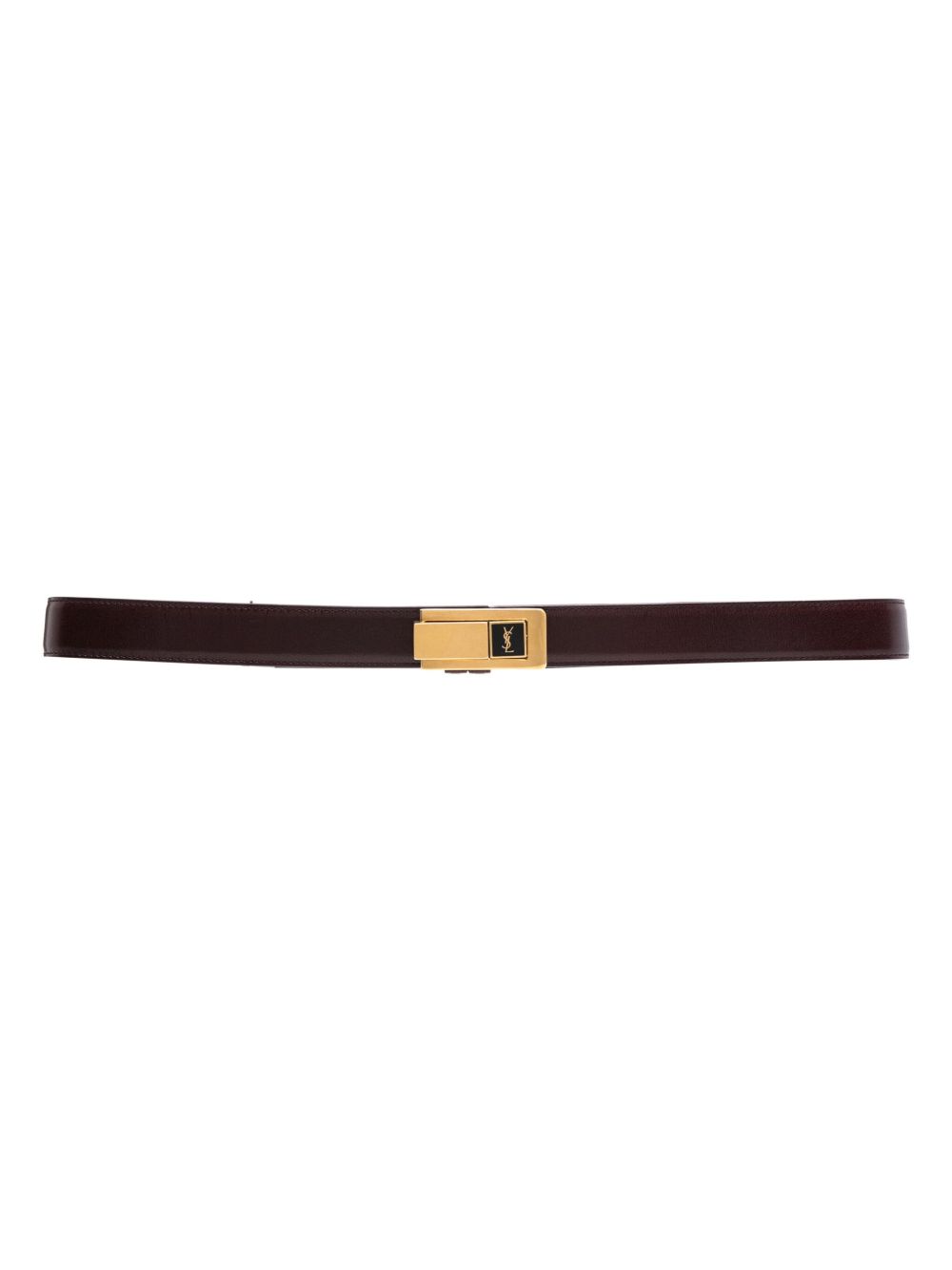 Saint Laurent Charnière 腰带 - 红色