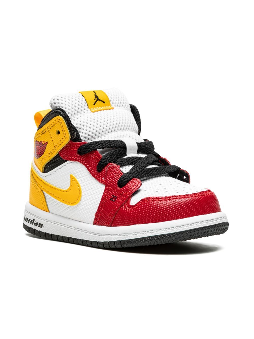 Jordan Kids Air Jordan 1 Mid SE Motorsport 运动鞋 - 白色