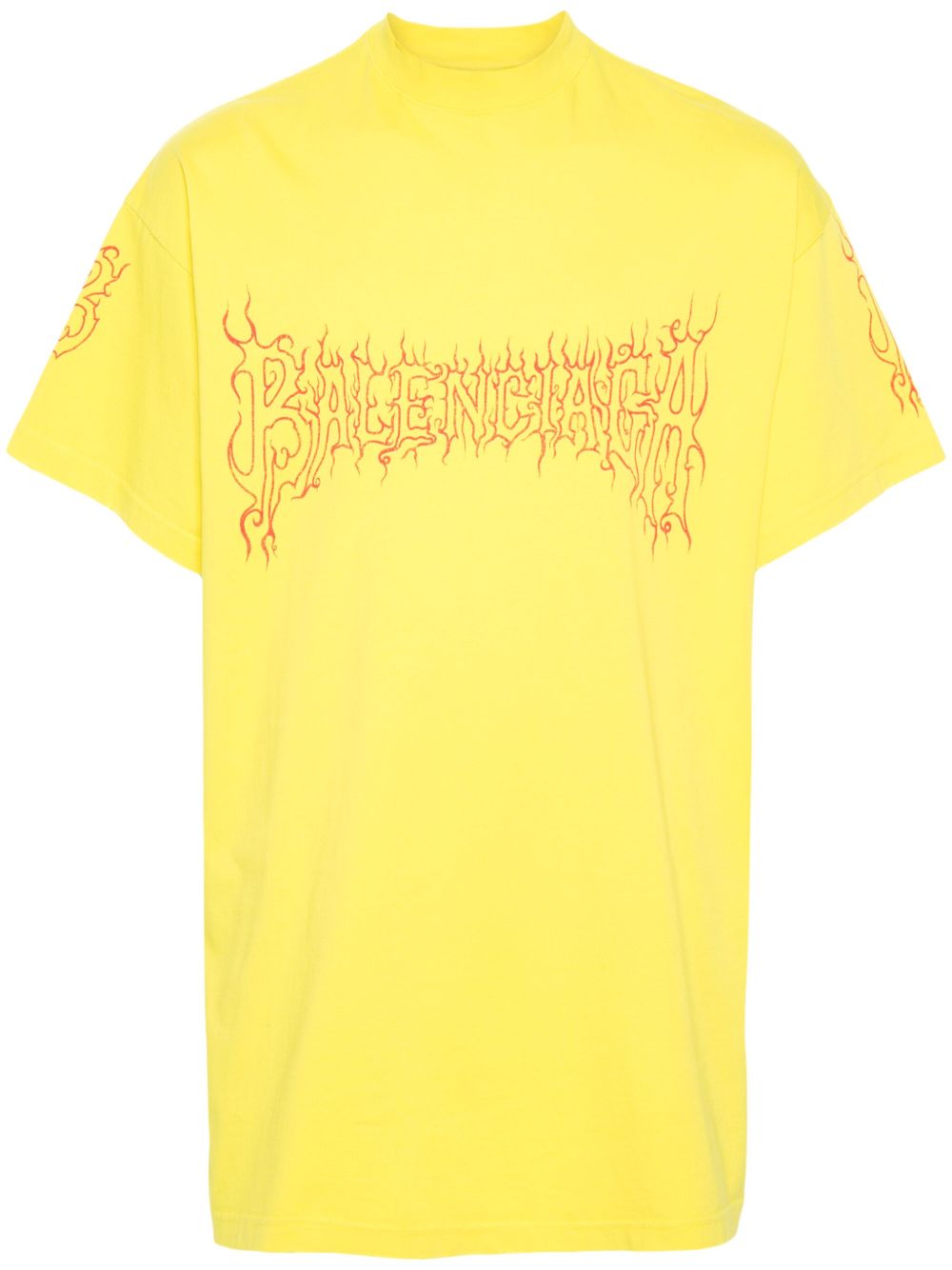 Balenciaga Darkwave T恤 - 黄色