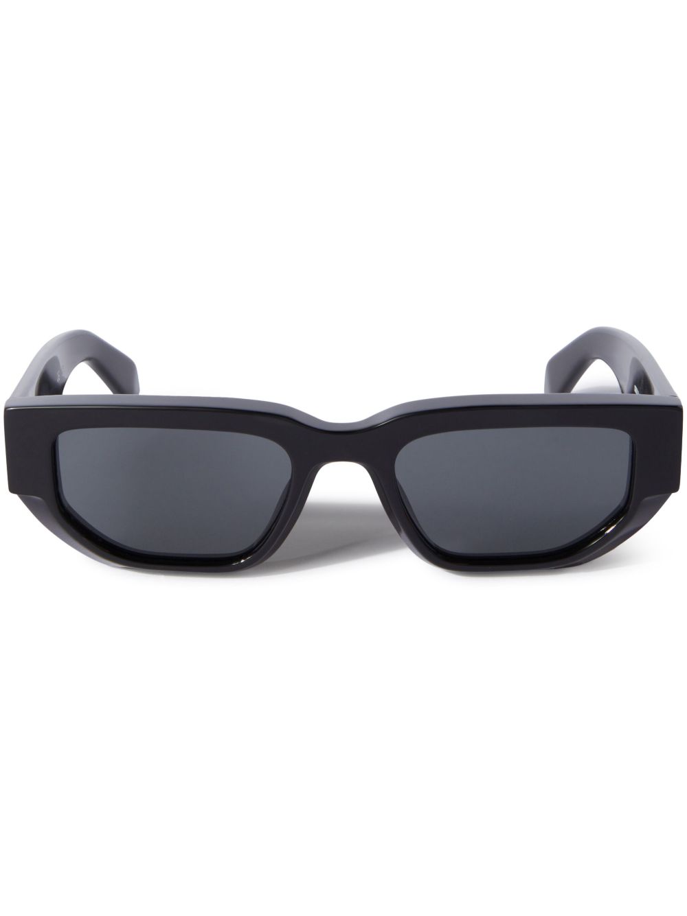 Off-White Eyewear Greeley 长方形框太阳眼镜 - 黑色