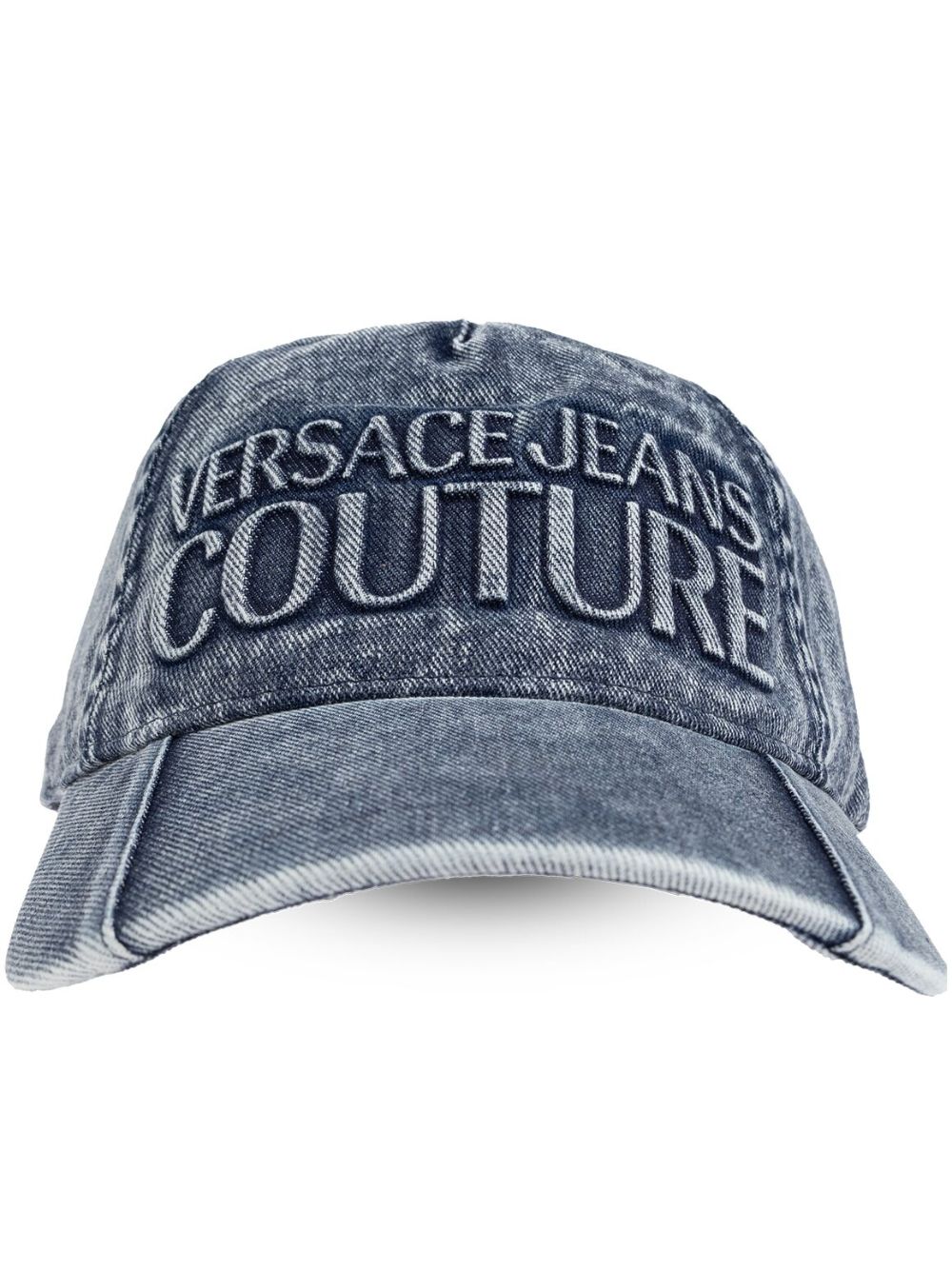 Versace Jeans Couture logo压纹棒球帽 - 蓝色