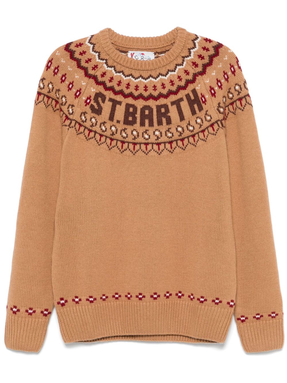 MC2 Saint Barth Heron Nordic 毛衣 - 褐色
