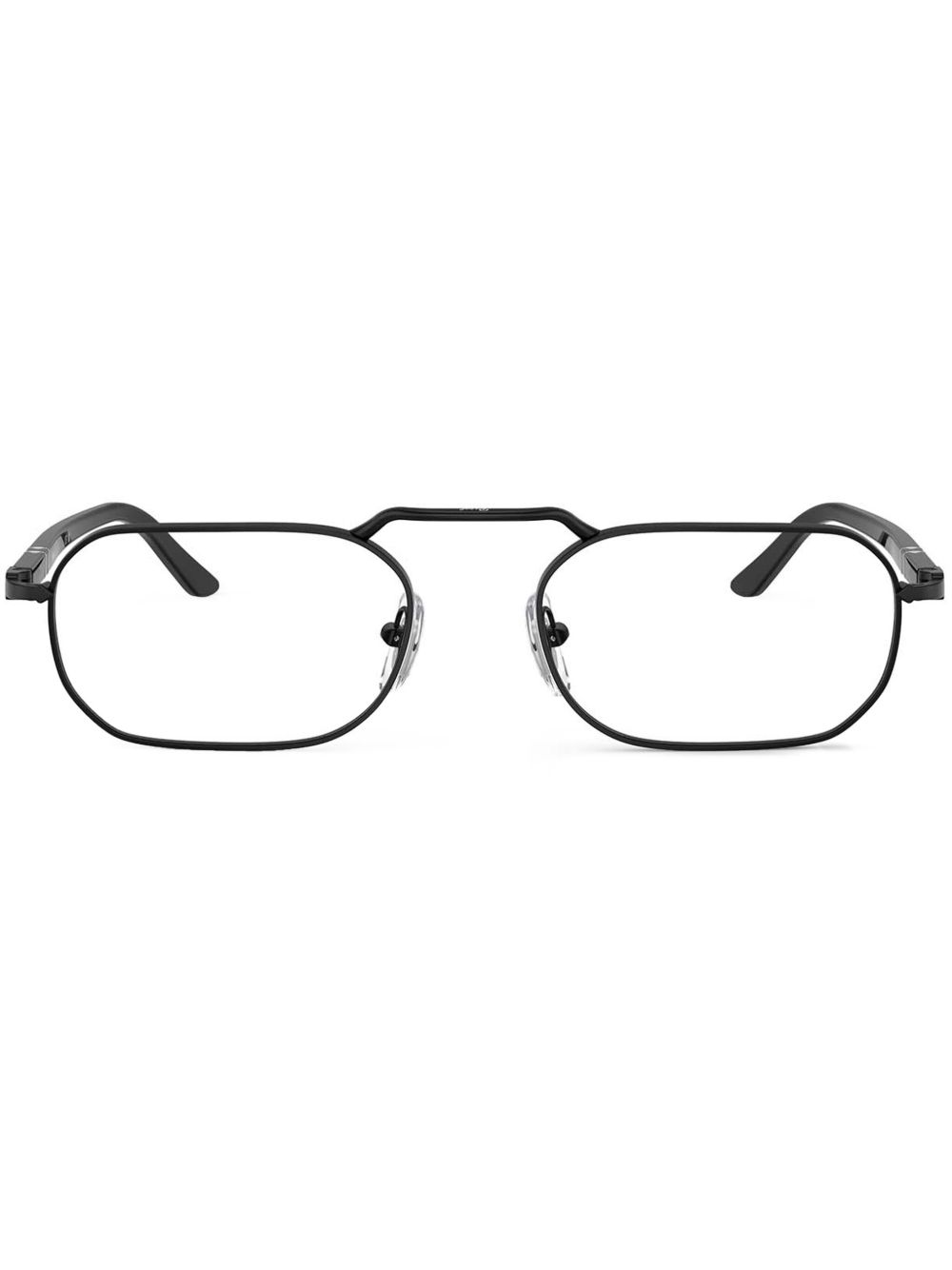 Persol 几何形框眼镜 - 黑色