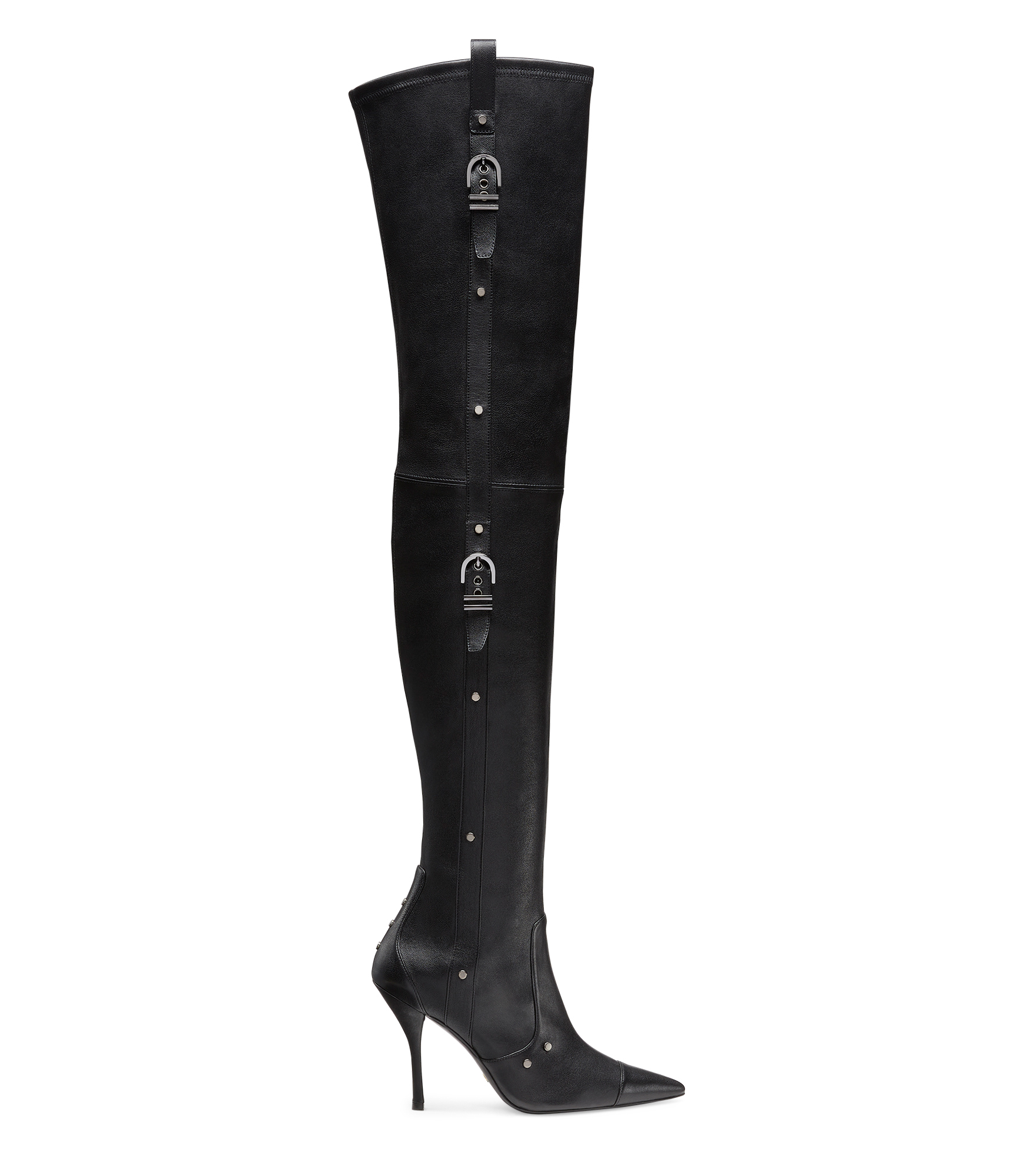 Stuart Weitzman Ultrastuart Maverick 100 Stretch Boot - Woman Boots And Booties Black 37.5