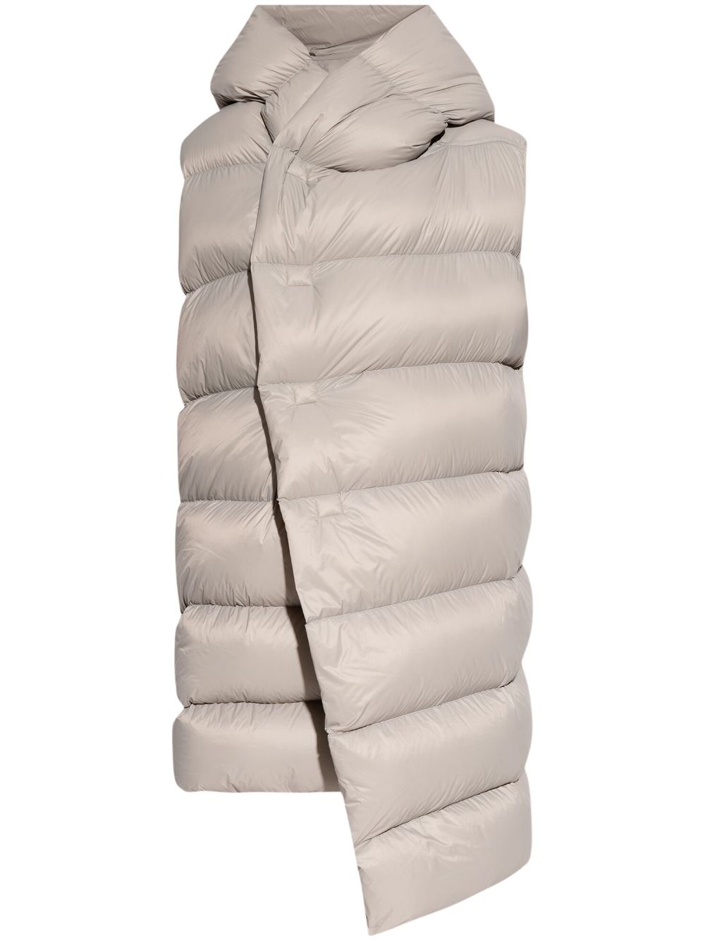 Rick Owens 连帽蓬松马甲 - 灰色