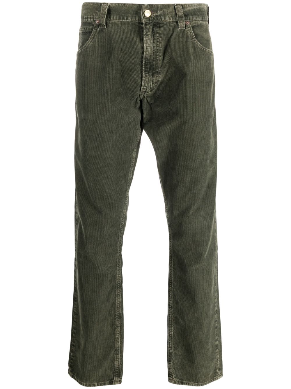 Ralph Lauren RRL 直筒灯芯绒长裤 - 绿色