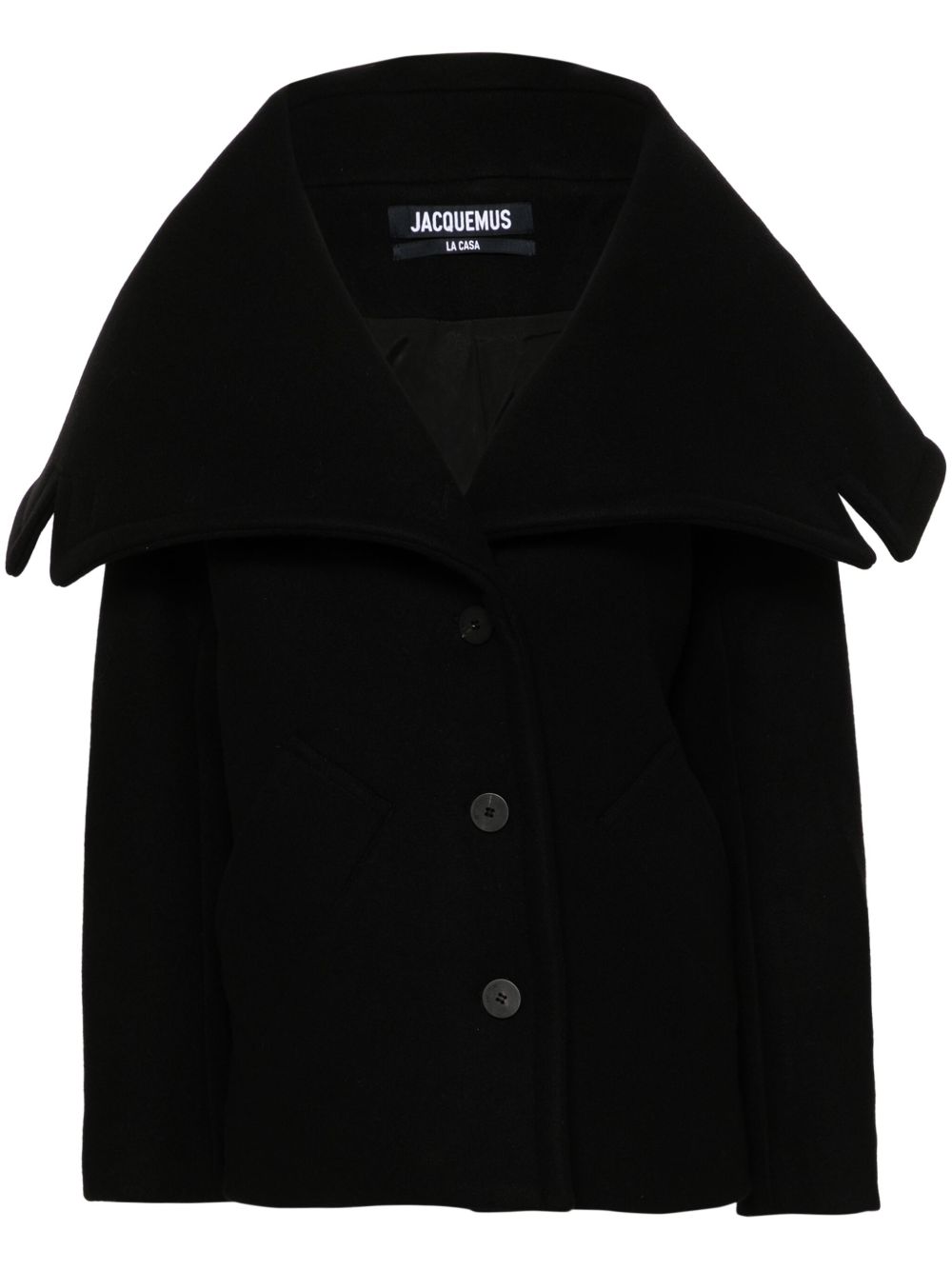Jacquemus Le Caban Caruso 外套 - 黑色