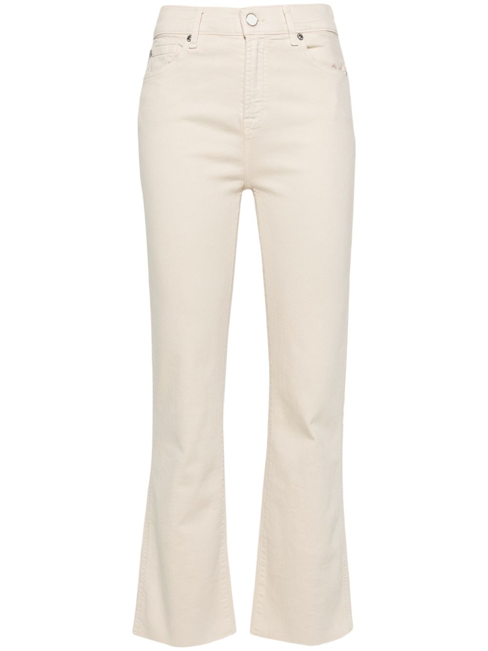7 For All Mankind HW Slim Kick 棉牛仔裤 - 中性色