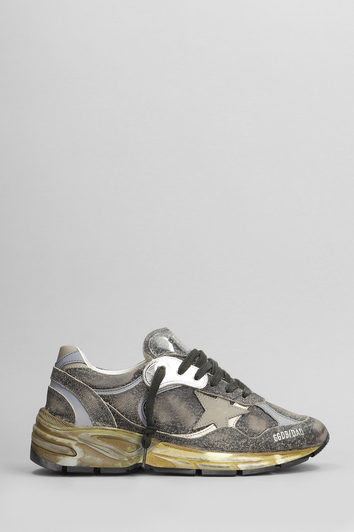 Golden Goose 黑色麂皮跑步鞋