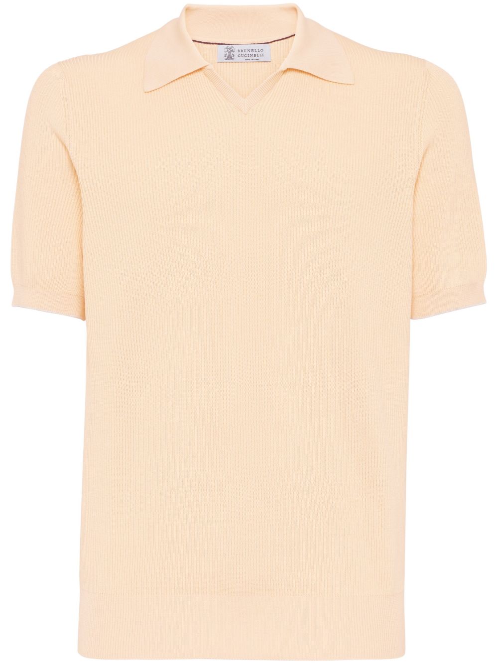 Brunello Cucinelli 针织polo衫 - 中性色