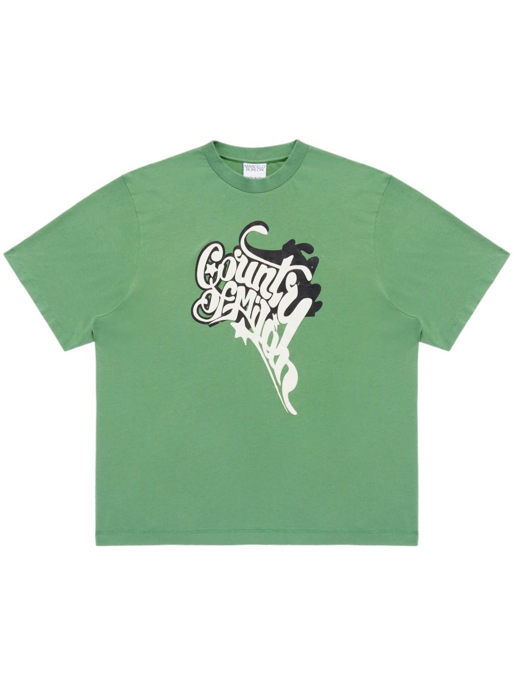 Marcelo Burlon County of Milan County Melted T恤 - 绿色