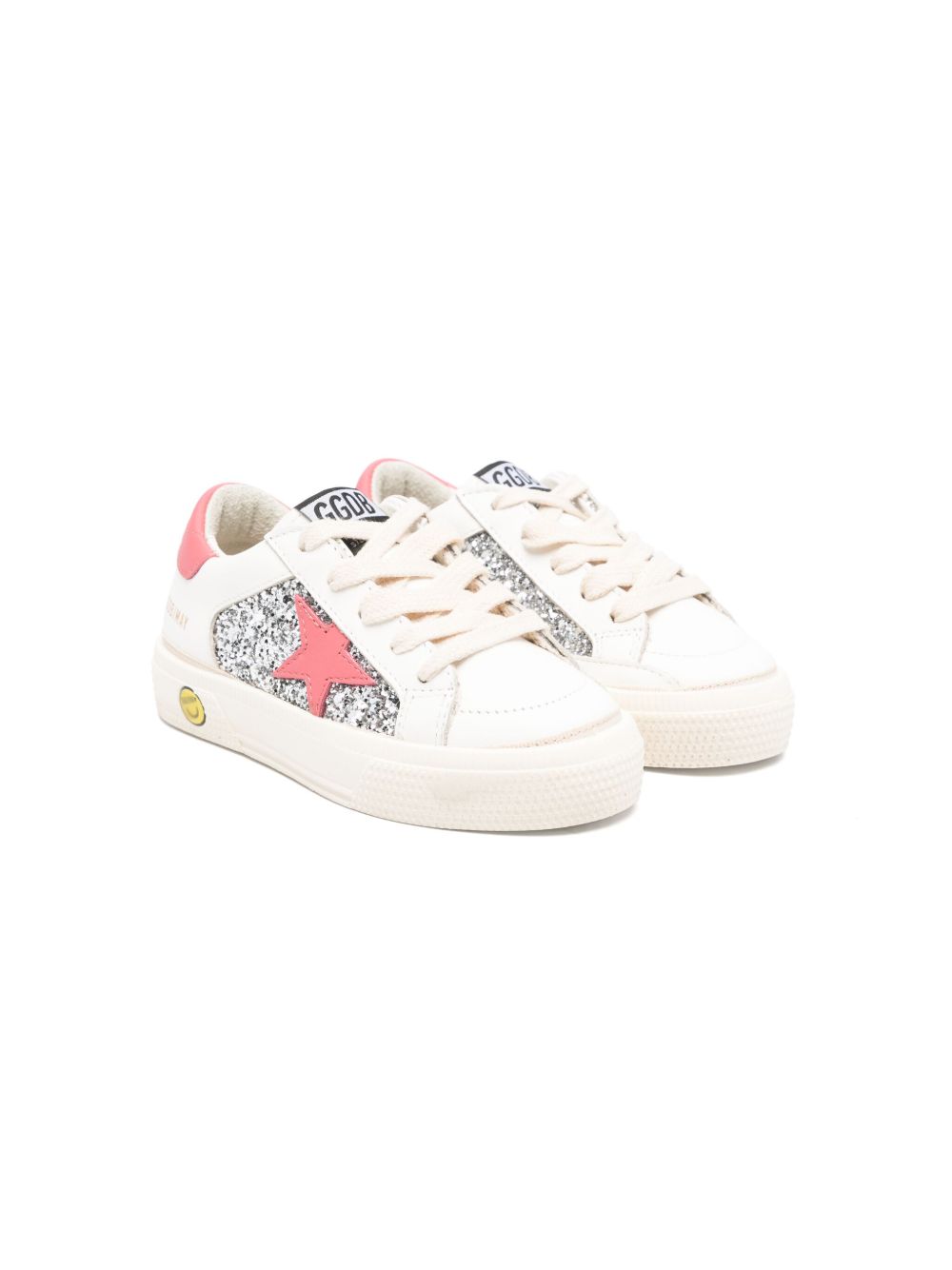 Golden Goose Kids May 板鞋 - 白色