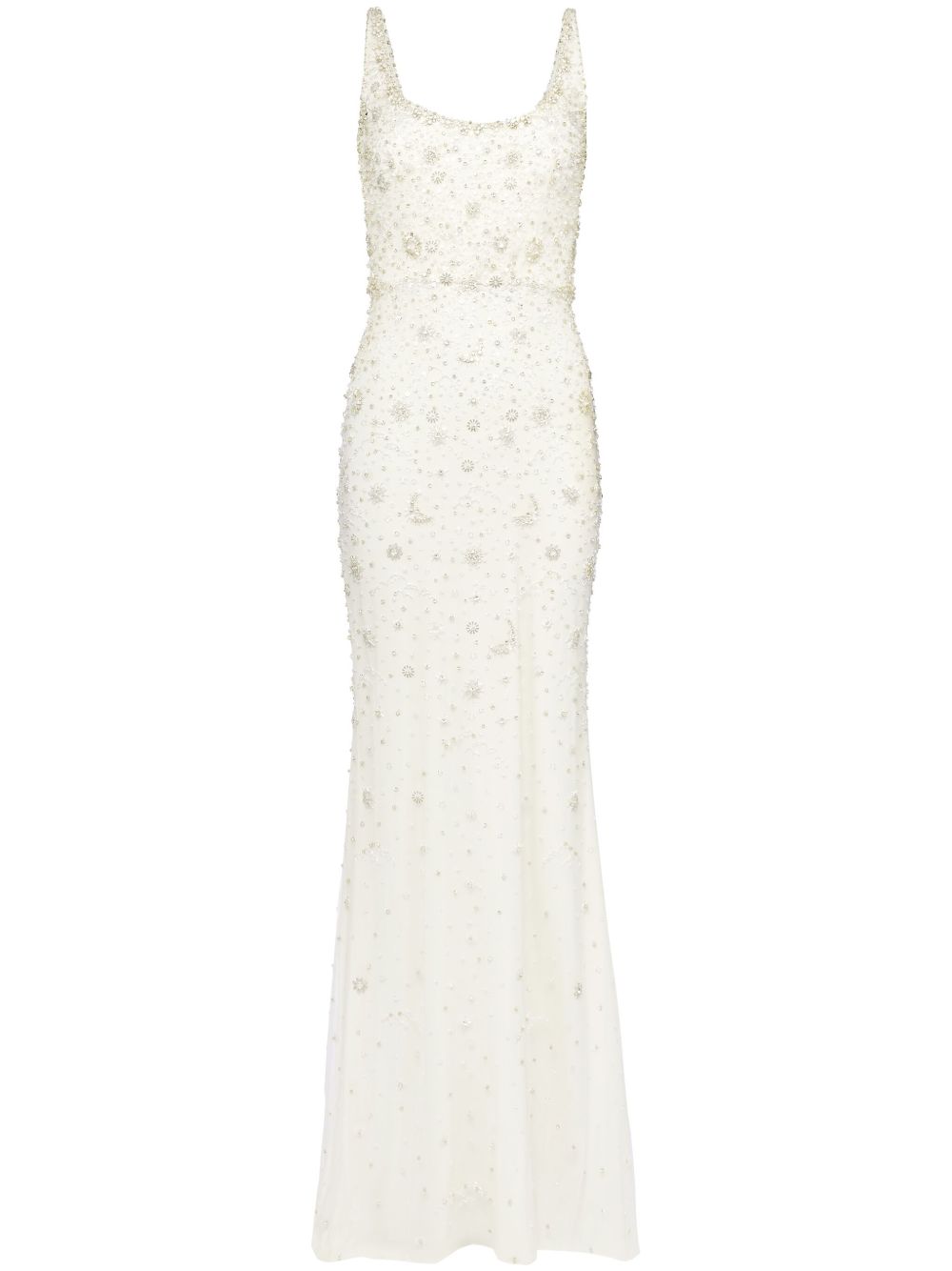 Jenny Packham Nino 连衣裙 - 白色