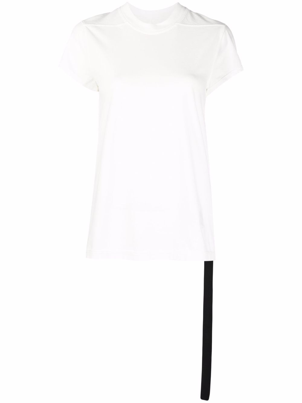 Rick Owens DRKSHDW 袢带细节棉T恤 - 白色