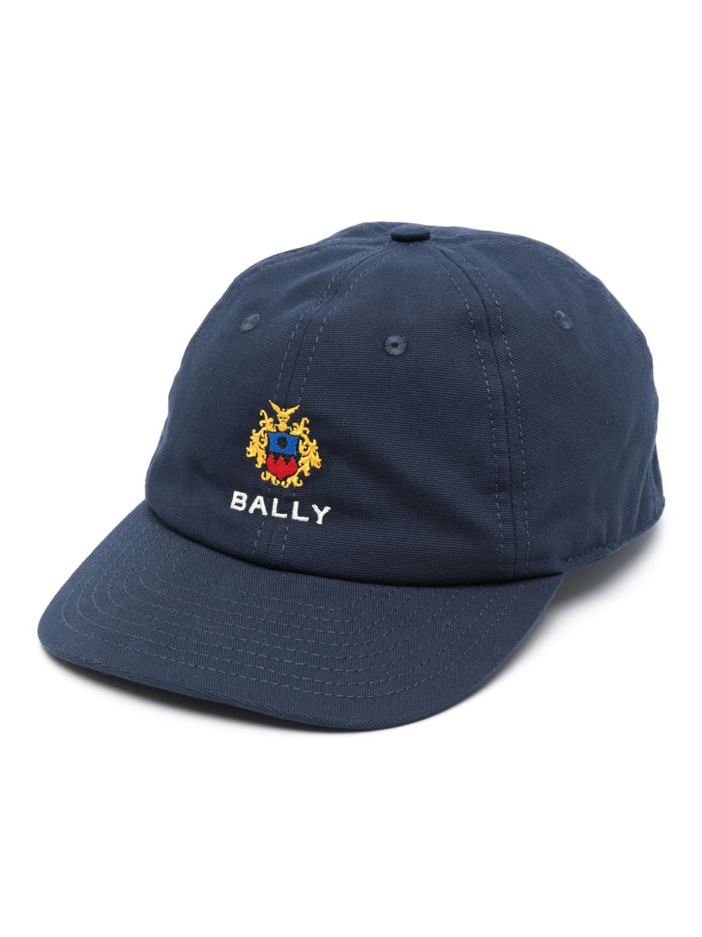 Bally 经典棒球帽 - 蓝色