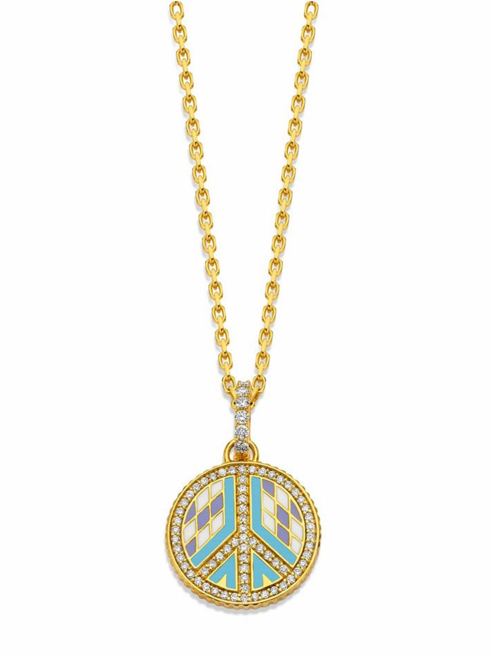 BUDDHA MAMA 20K黄金 Peace 吊坠 - 金色