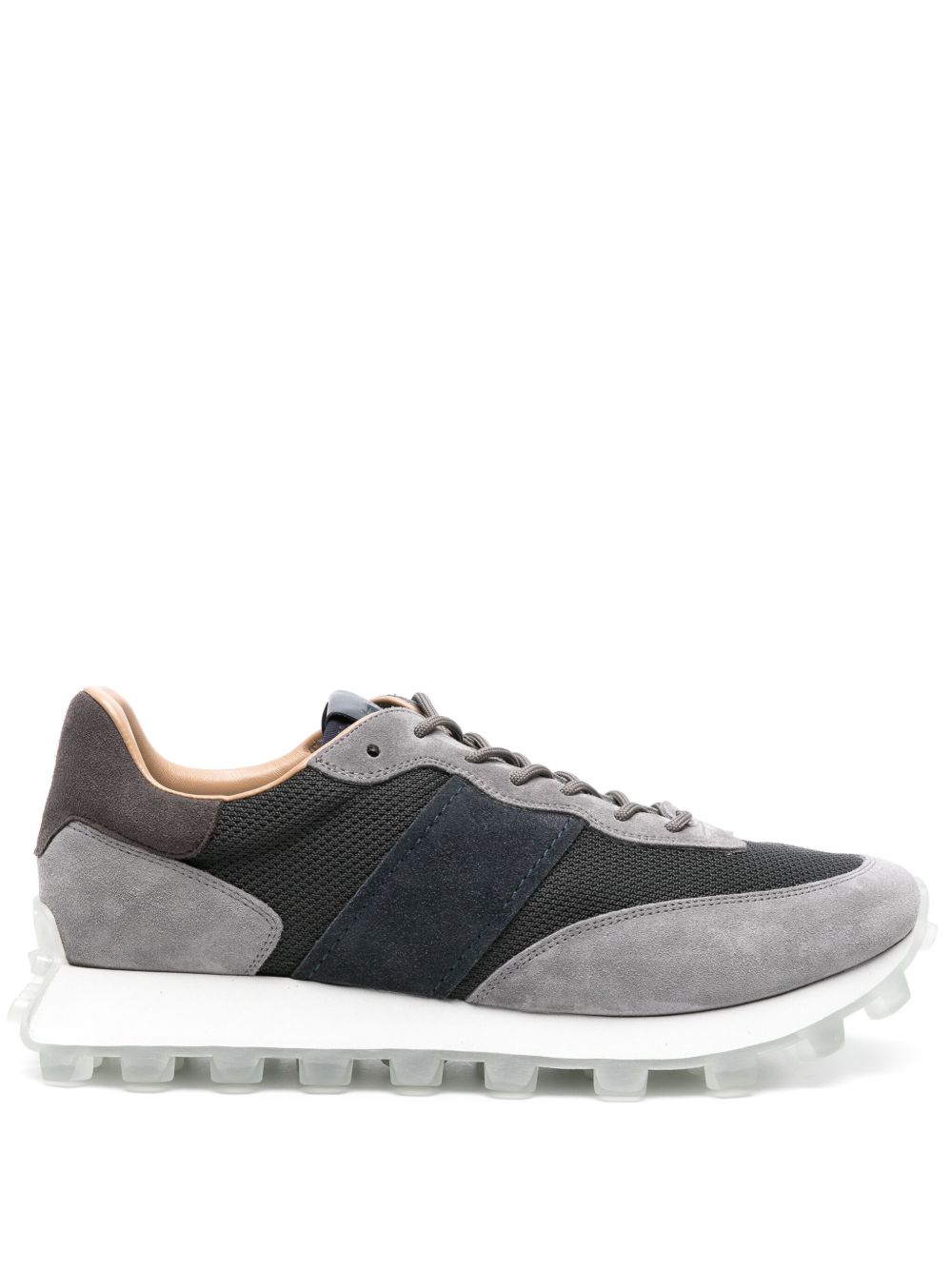 Tod's 1T 系带运动鞋 - 灰色