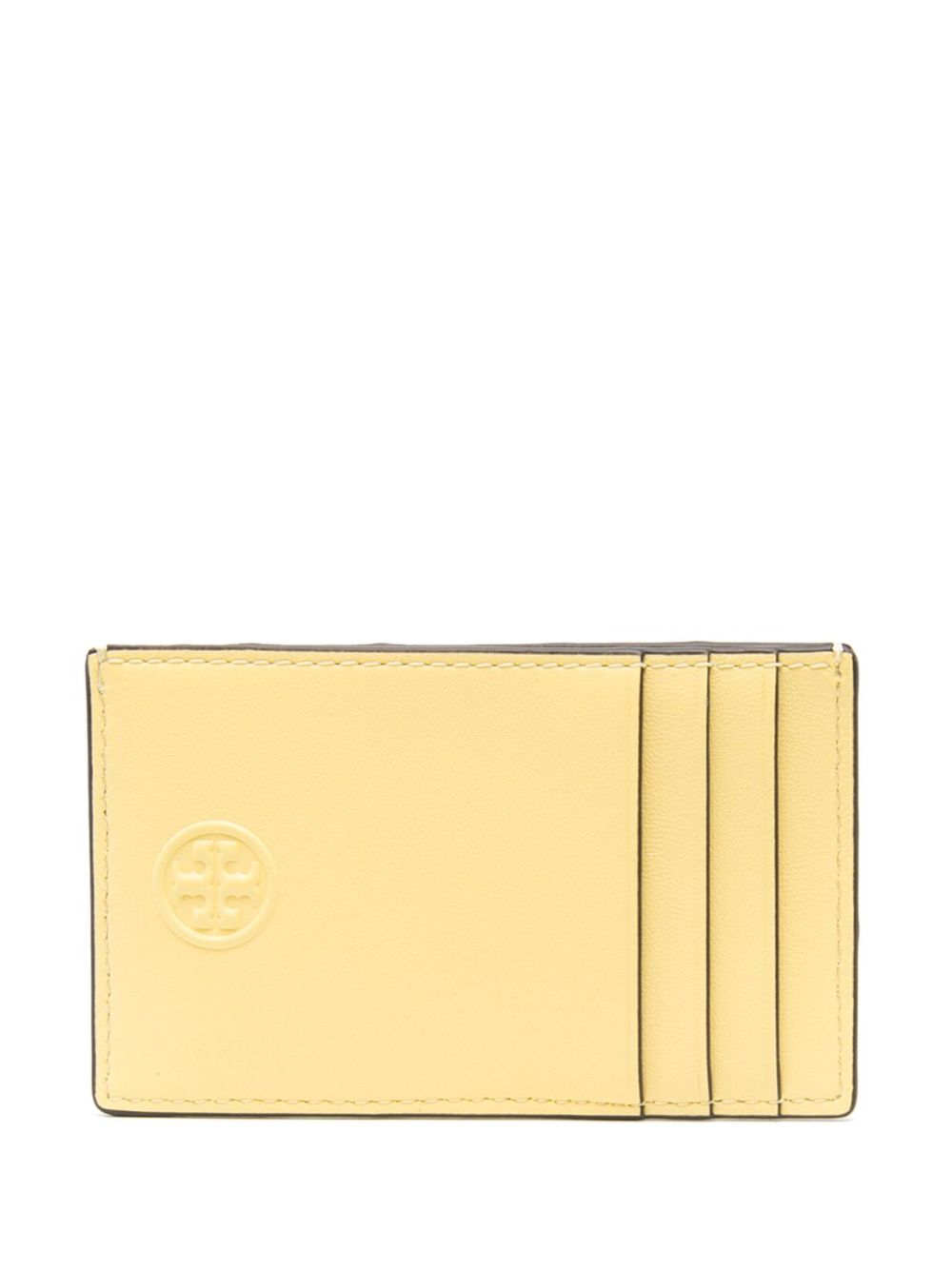 Tory Burch Fleming 菱纹图案卡夹 - 黄色