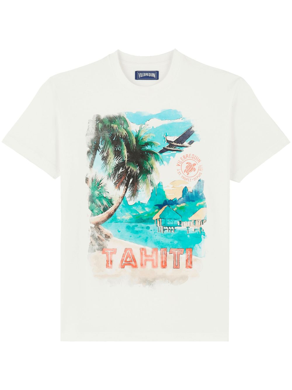 Vilebrequin Tahiti T恤 - 白色