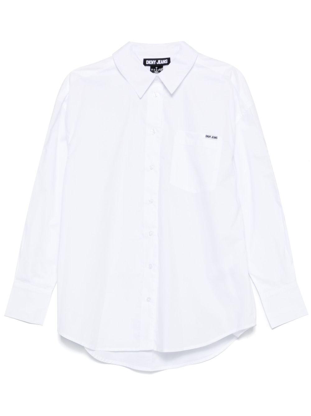 DKNY 标贴衬衫 - 白色