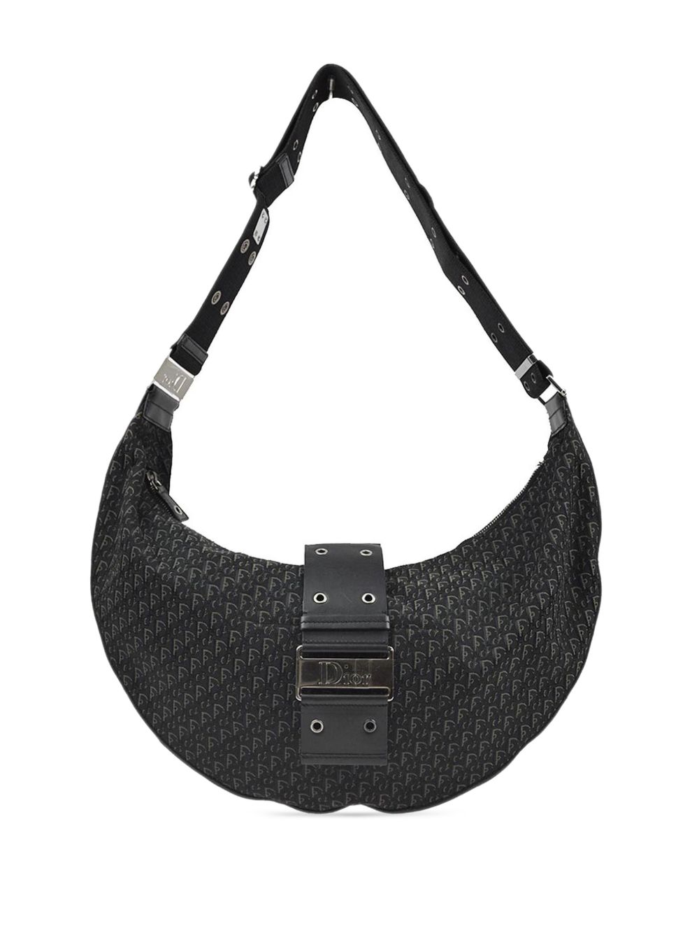 Christian Dior Pre-Owned Street Chic Trotter 单肩包（2003年典藏款） - 黑色